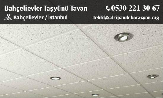 Bahçelievler Taşyünü Tavan Uygulama Çözümleri