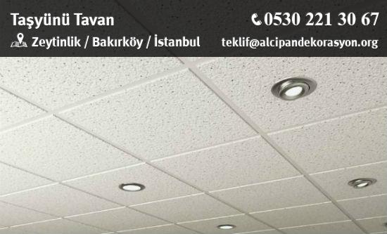 Bakırköy Taşyünü Tavan Uygulama Çözümleri