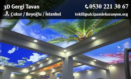 Beyoğlu 3D Gergi Tavan Uygulama Çözümleri