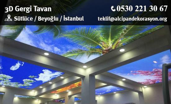 Beyoğlu 3D Gergi Tavan Uygulama Çözümleri