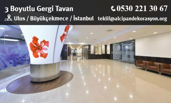 Büyükçekmece 3 Boyutlu Gergi Tavan Uygulama Çözümleri