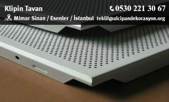 Esenler Klipin Tavan Uygulama Çözümleri