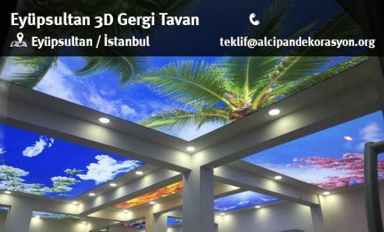 Eyüpsultan 3D Gergi Tavan Uygulama Çözümleri