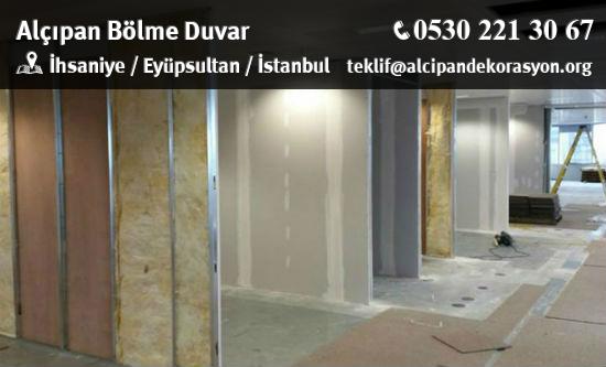 Eyüpsultan Alçıpan Bölme Duvar Uygulama Çözümleri