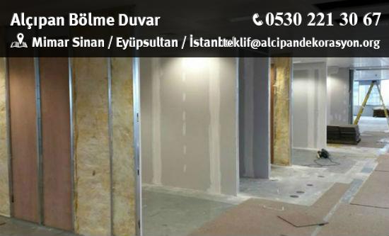 Eyüpsultan Alçıpan Bölme Duvar Uygulama Çözümleri