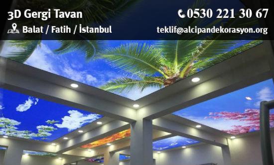 Fatih 3D Gergi Tavan Uygulama Çözümleri