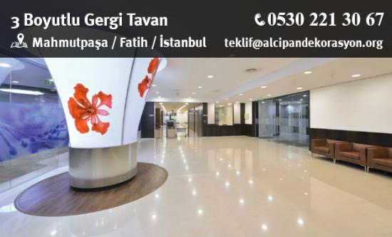 Fatih 3 Boyutlu Gergi Tavan Uygulama Çözümleri