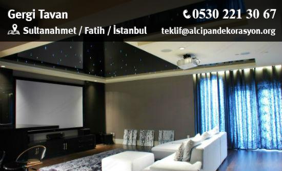 Fatih Gergi Tavan Uygulama Çözümleri