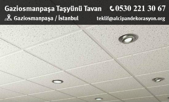 Gaziosmanpaşa Taşyünü Tavan Uygulama Çözümleri