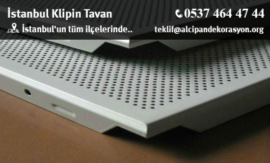İstanbul Klipin Tavan İletişim Bilgileri
