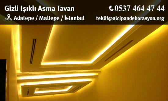Maltepe Gizli Işıklı Asma Tavan Uygulama Çözümleri