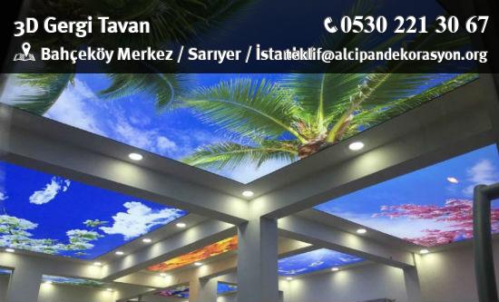 Sarıyer 3D Gergi Tavan Uygulama Çözümleri