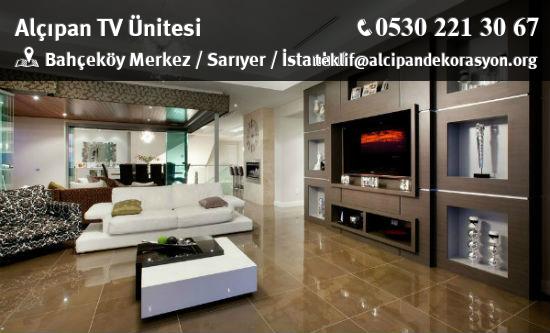 Sarıyer Alçıpan TV Ünitesi Uygulama Çözümleri