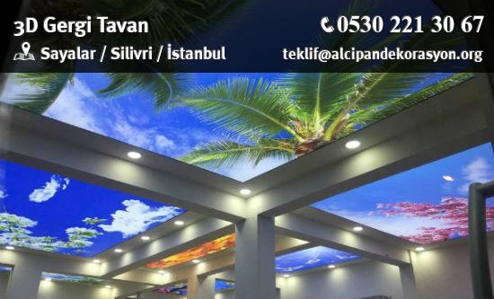 Silivri 3D Gergi Tavan Uygulama Çözümleri