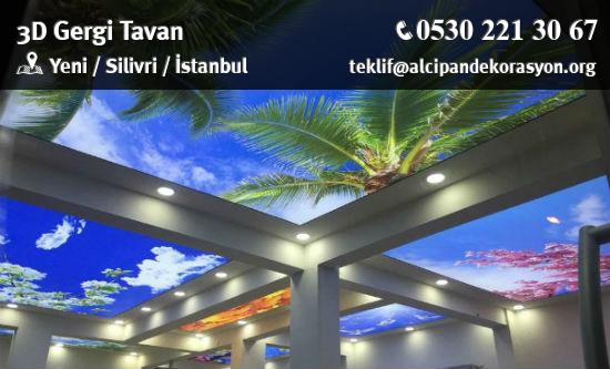 Silivri 3D Gergi Tavan Uygulama Çözümleri