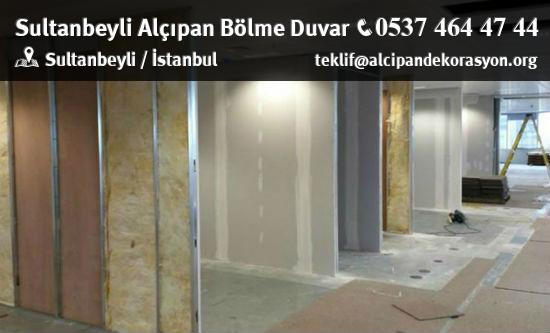 Sultanbeyli Alçıpan Bölme Duvar Uygulama Çözümleri