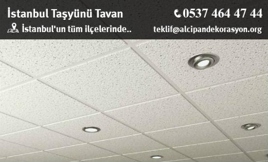İstanbul Taşyünü Tavan İletişim Bilgileri