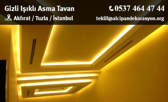 Tuzla Gizli Işıklı Asma Tavan Uygulama Çözümleri
