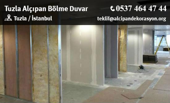 Tuzla Alçıpan Bölme Duvar Uygulama Çözümleri