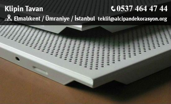 Ümraniye Klipin Tavan Uygulama Çözümleri