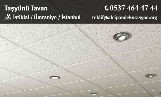 Ümraniye Taşyünü Tavan Uygulama Çözümleri