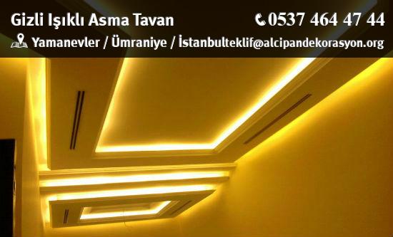 Ümraniye Gizli Işıklı Asma Tavan Uygulama Çözümleri