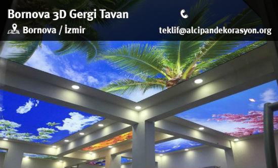 Bornova 3D Gergi Tavan Uygulama Çözümleri
