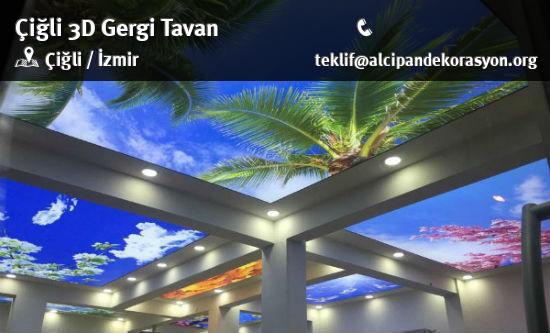 Çiğli 3D Gergi Tavan Uygulama Çözümleri