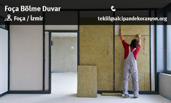 Foça Bölme Duvar Uygulama Çözümleri