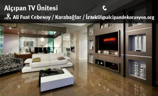 Karabağlar Alçıpan TV Ünitesi Uygulama Çözümleri