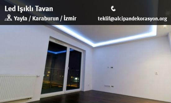 Karaburun Led Işıklı Tavan Uygulama Çözümleri