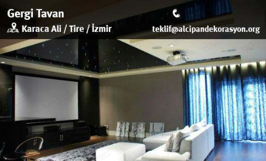 Tire Gergi Tavan Uygulama Çözümleri