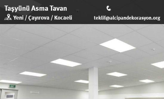 Çayırova Taşyünü Asma Tavan Uygulama Çözümleri