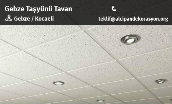 Gebze Taşyünü Tavan Uygulama Çözümleri