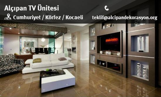 Körfez Alçıpan TV Ünitesi Uygulama Çözümleri