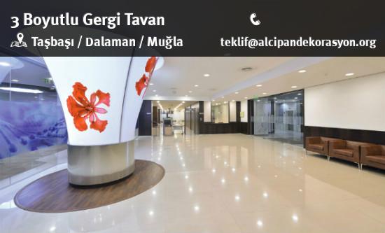 Dalaman 3 Boyutlu Gergi Tavan Uygulama Çözümleri