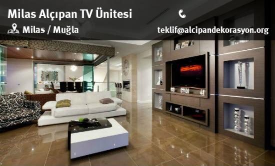 Milas Alçıpan TV Ünitesi Uygulama Çözümleri