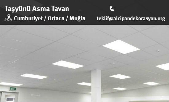 Ortaca Taşyünü Asma Tavan Uygulama Çözümleri