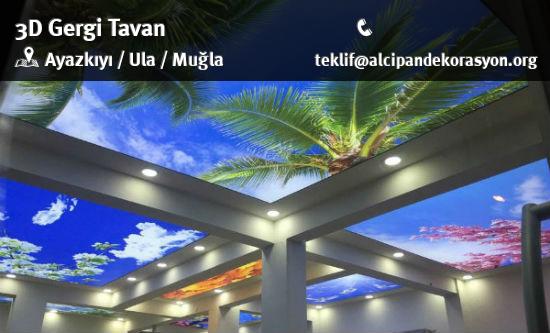 Ula 3D Gergi Tavan Uygulama Çözümleri