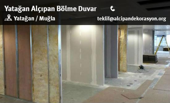 Yatağan Alçıpan Bölme Duvar Uygulama Çözümleri