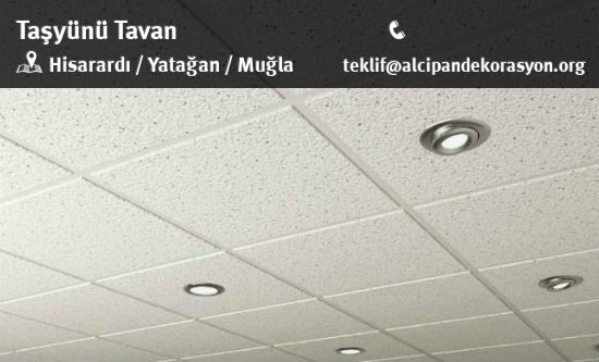 Yatağan Taşyünü Tavan Uygulama Çözümleri